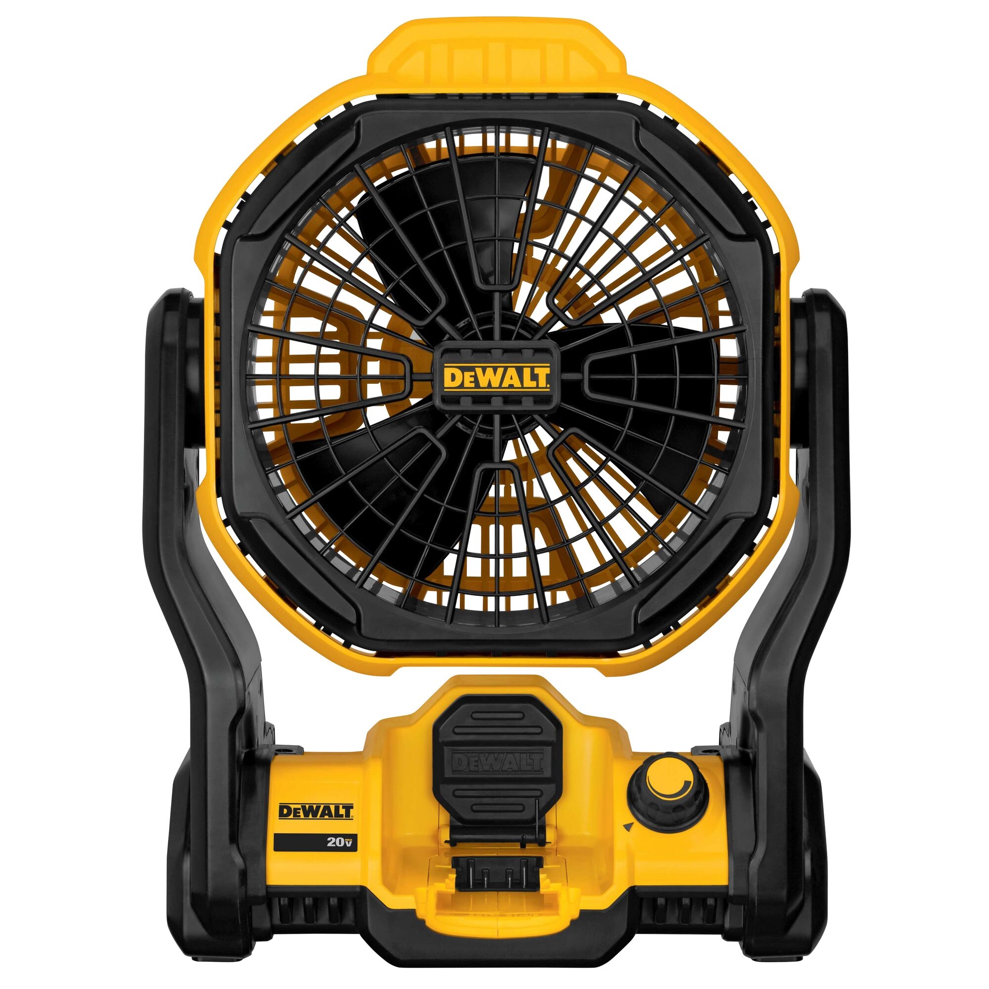 dewalt fan with battery
