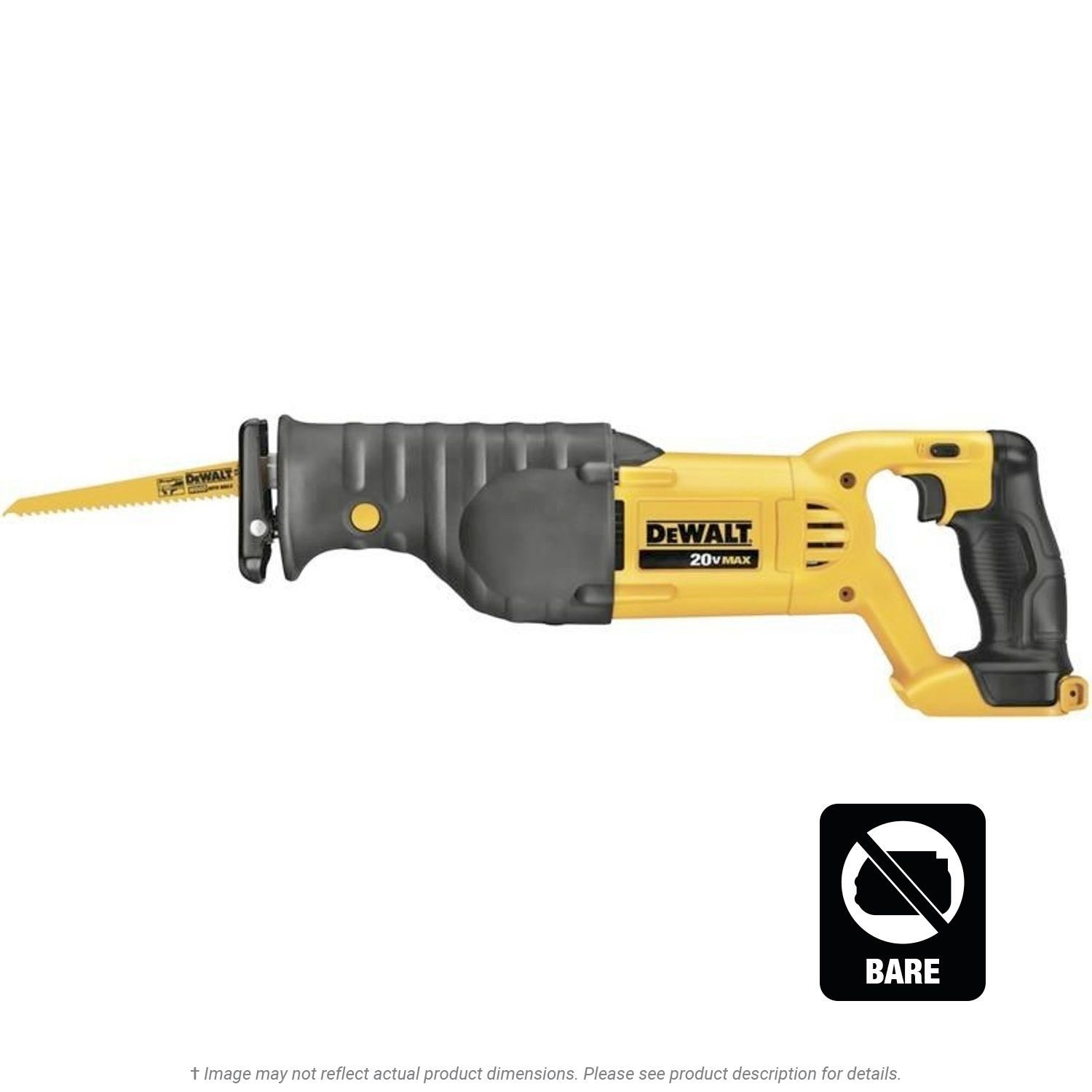 DeWalt 20V MAX Cordless Reciprocating Saw Bare Tool K L Jack