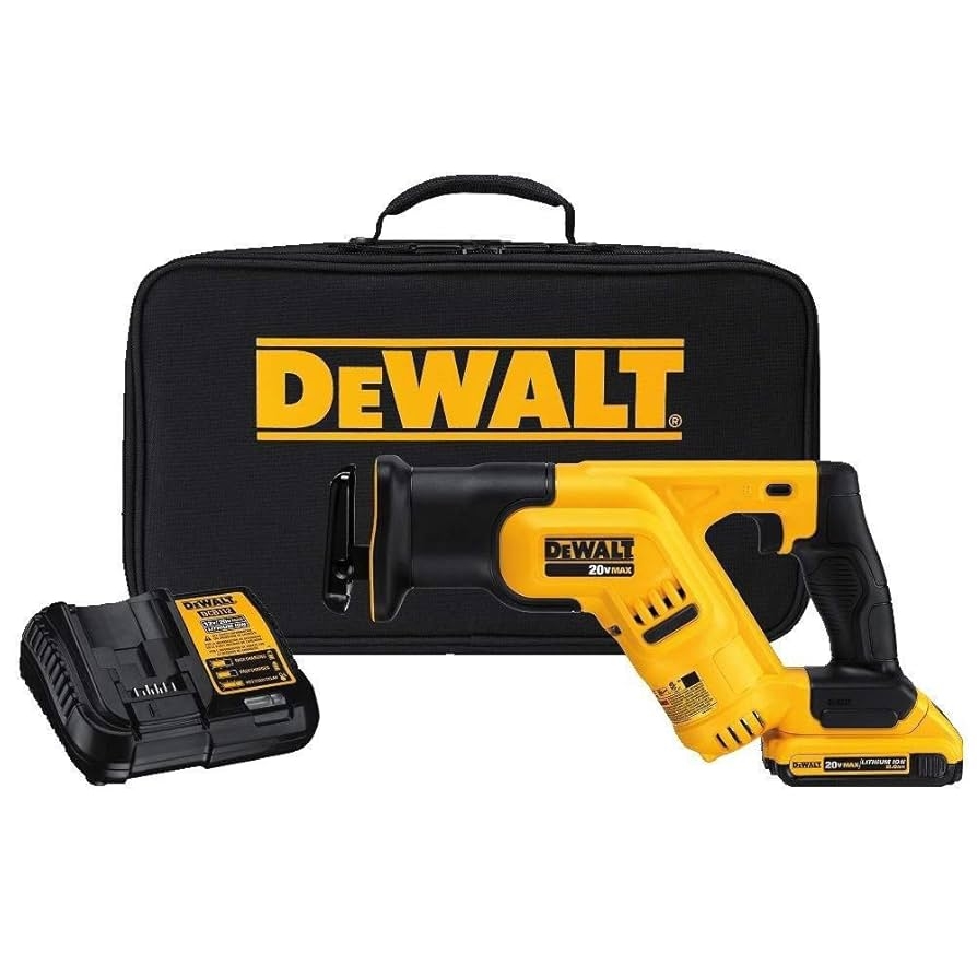 DEWALT 20V MAX Cordless Reciprocating Saw Kit Compact 2 Amp Hour DCS387D1 Amazon