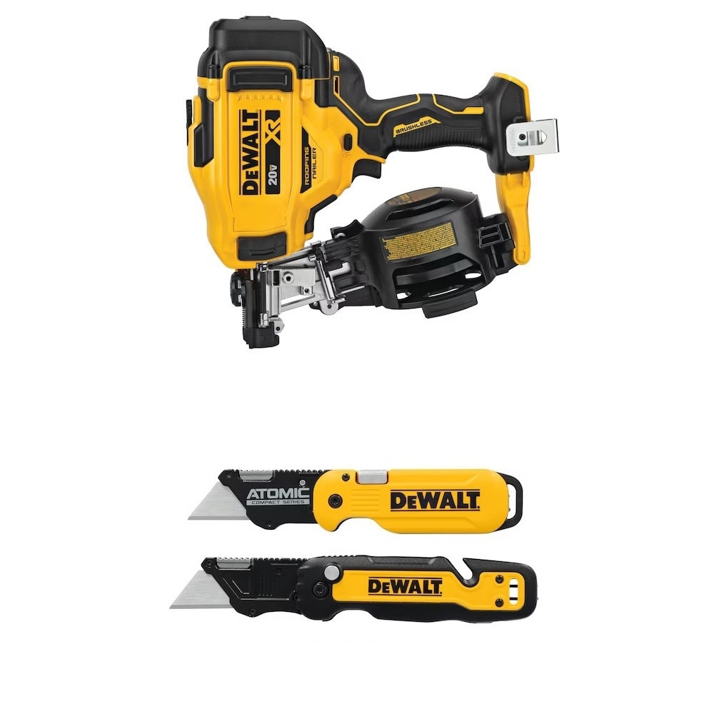dewalt roofing nailer 20v