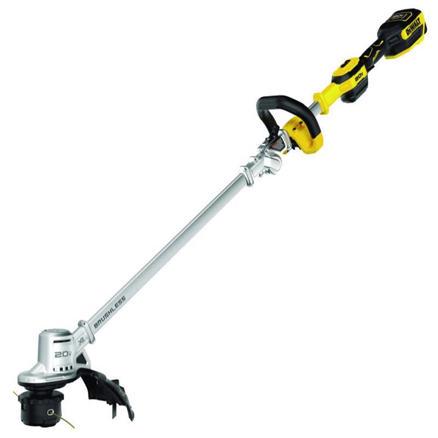 DeWalt 20V MAX DCST922P1 14 In 20 V Battery String Trimmer Kit Battery Charger Stine Home Yard The Family You Can Build Around 