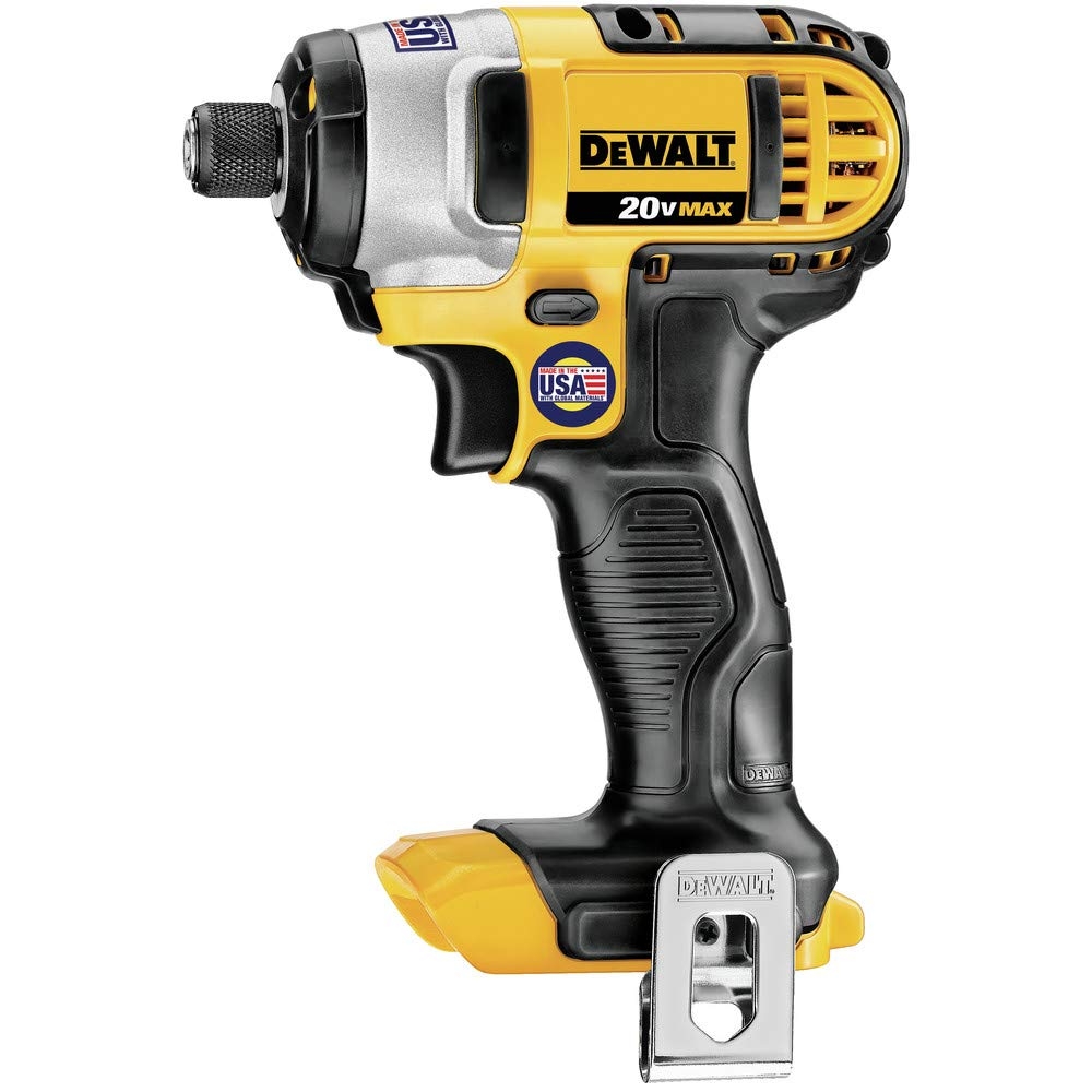 DEWALT 20V MAX Impact Driver 1 4 Inch Tool Only DCF885B Yellow Power Impact Drivers Amazon