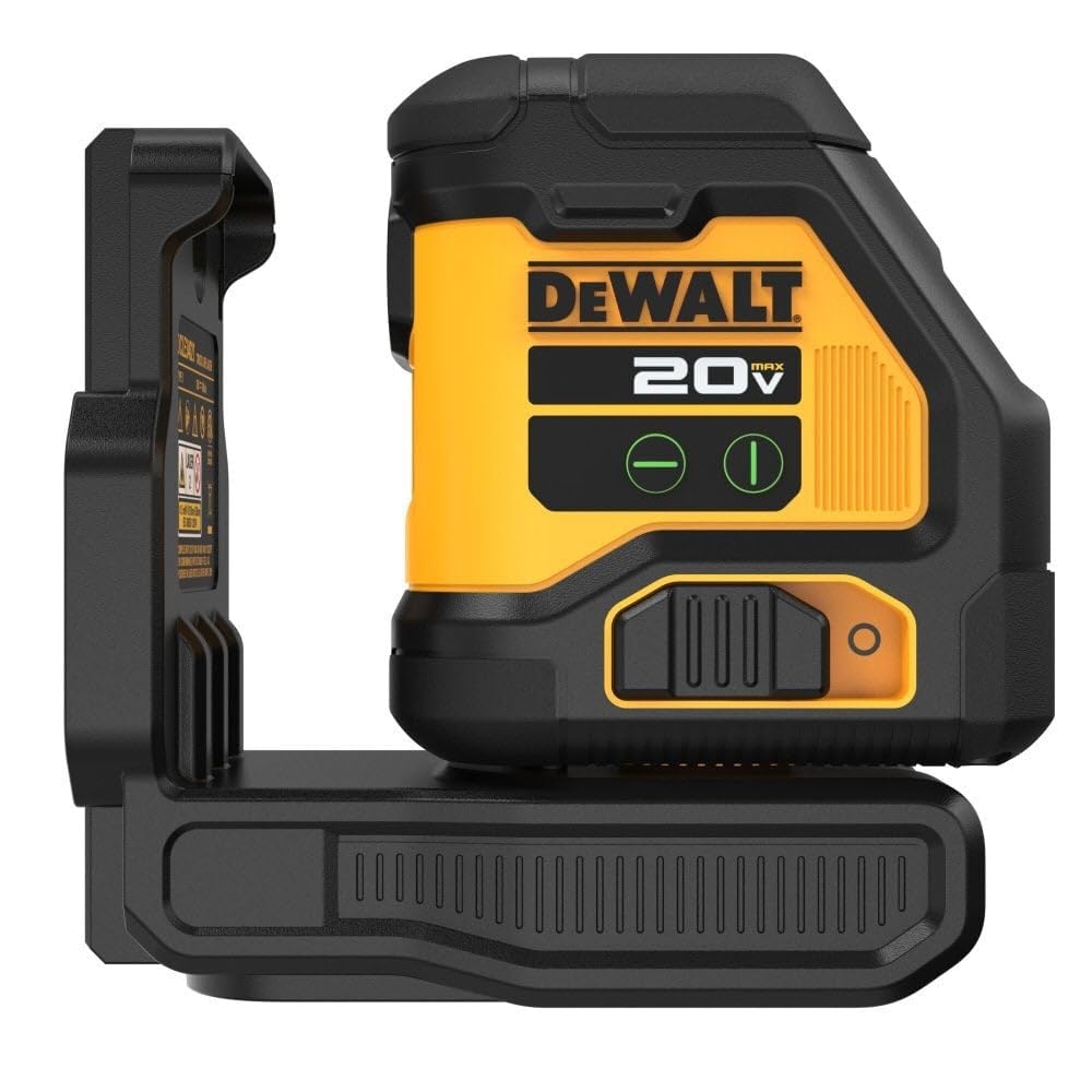 DEWALT 20V MAX Laser Level Cross Line Laser Green Bare Tool Only DCLE34021B Amazon