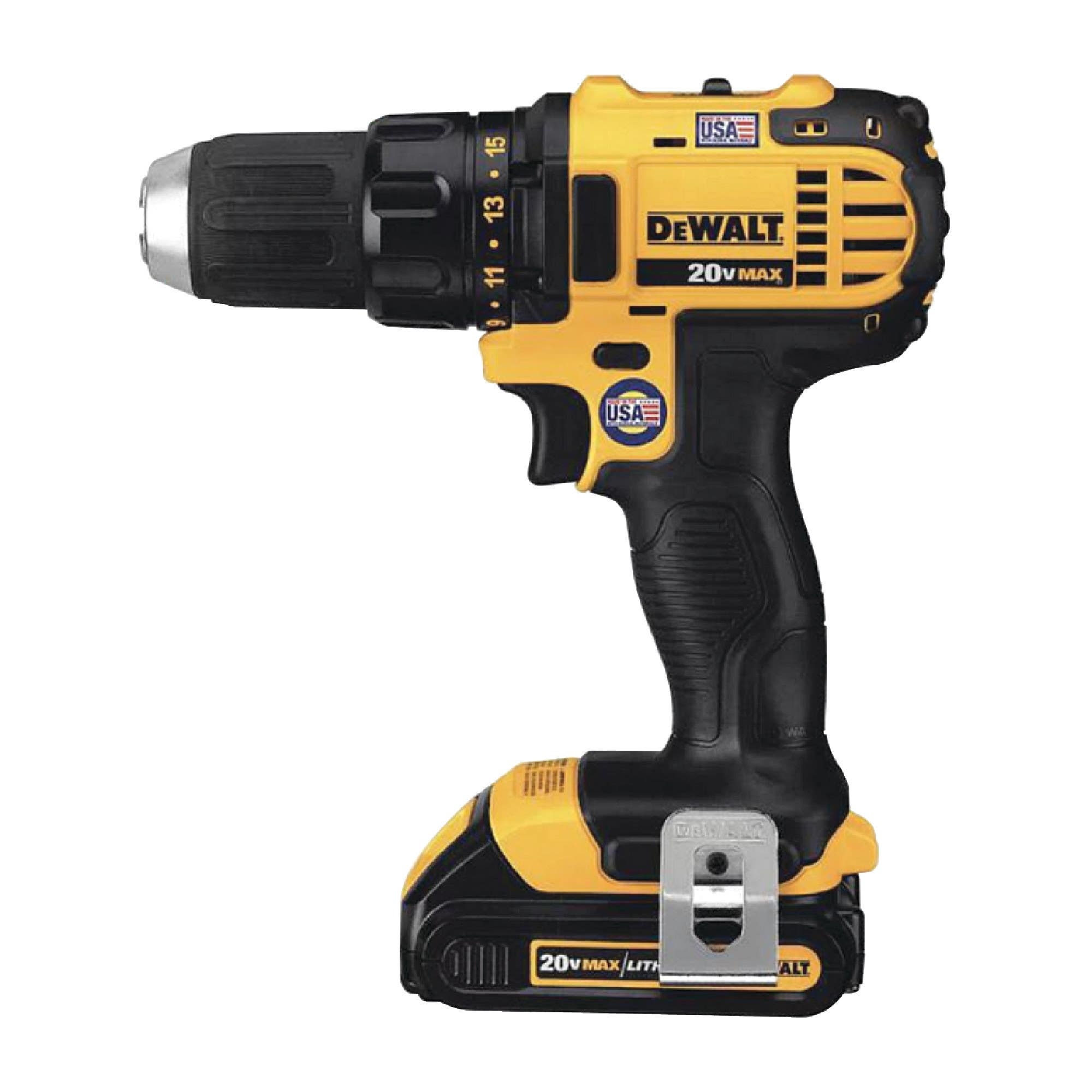 DEWALT 20V MAX Lithium Ion 1 2 Compact Drill Driver Set