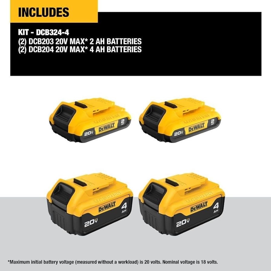 20 volt dewalt battery home depot