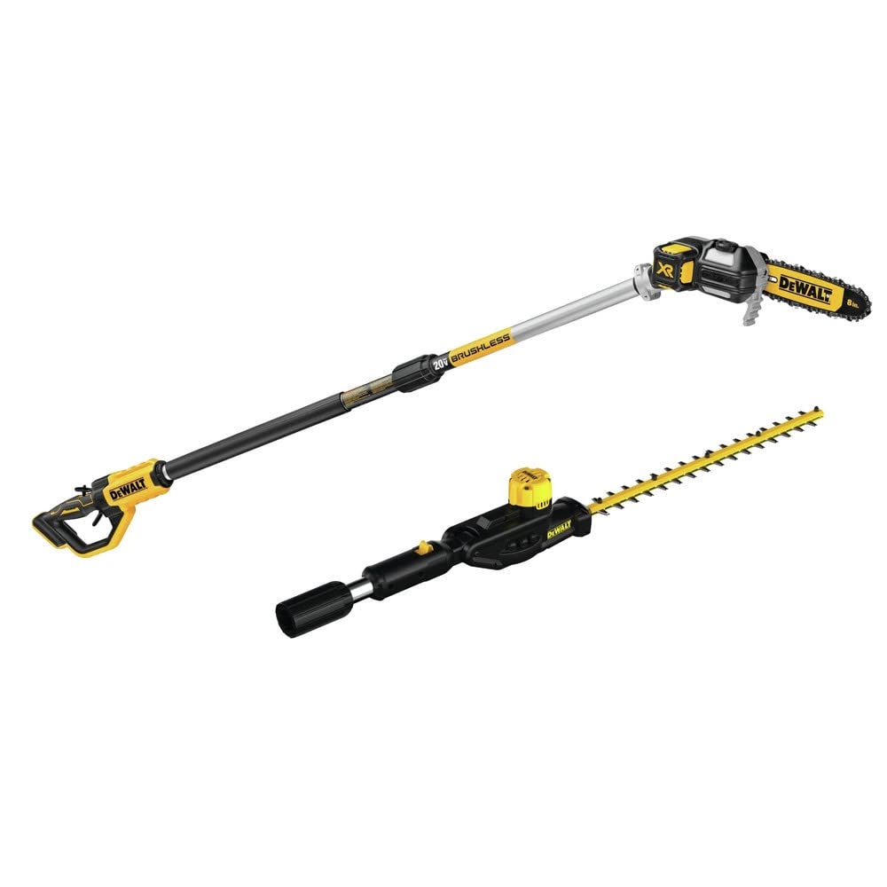 DEWALT 20V MAX Pole Saw And Hedge Trimmer Attachment 15 Foot Reach Brushless Tool Only DCPS620B DCPH820BH Amazon au Everything Else