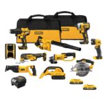 DEWALT 20V MAX Power Tool Combo Kit Cordless Power Tool Set 10 Tool With 2 Batteries And Charger Included DCK1021D2 Amazon