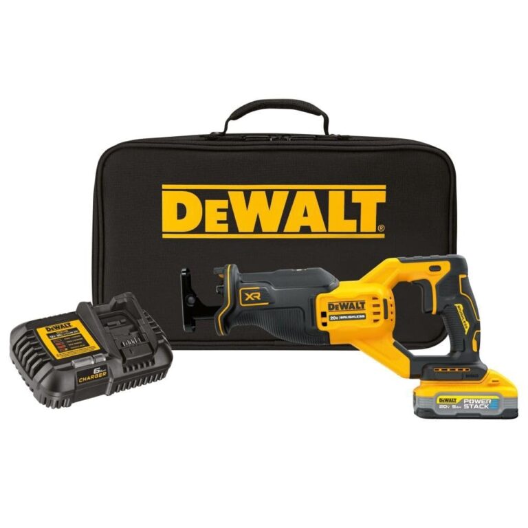 DEWALT 20V MAX Reciprocating Saw Cordless Battery And Charger 