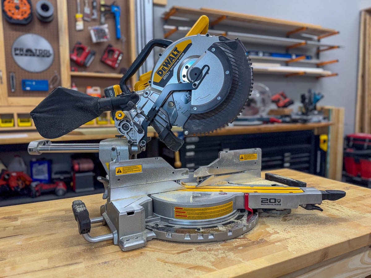 DeWalt 20V Max XR 12 Inch Double Bevel Sliding Miter Saw