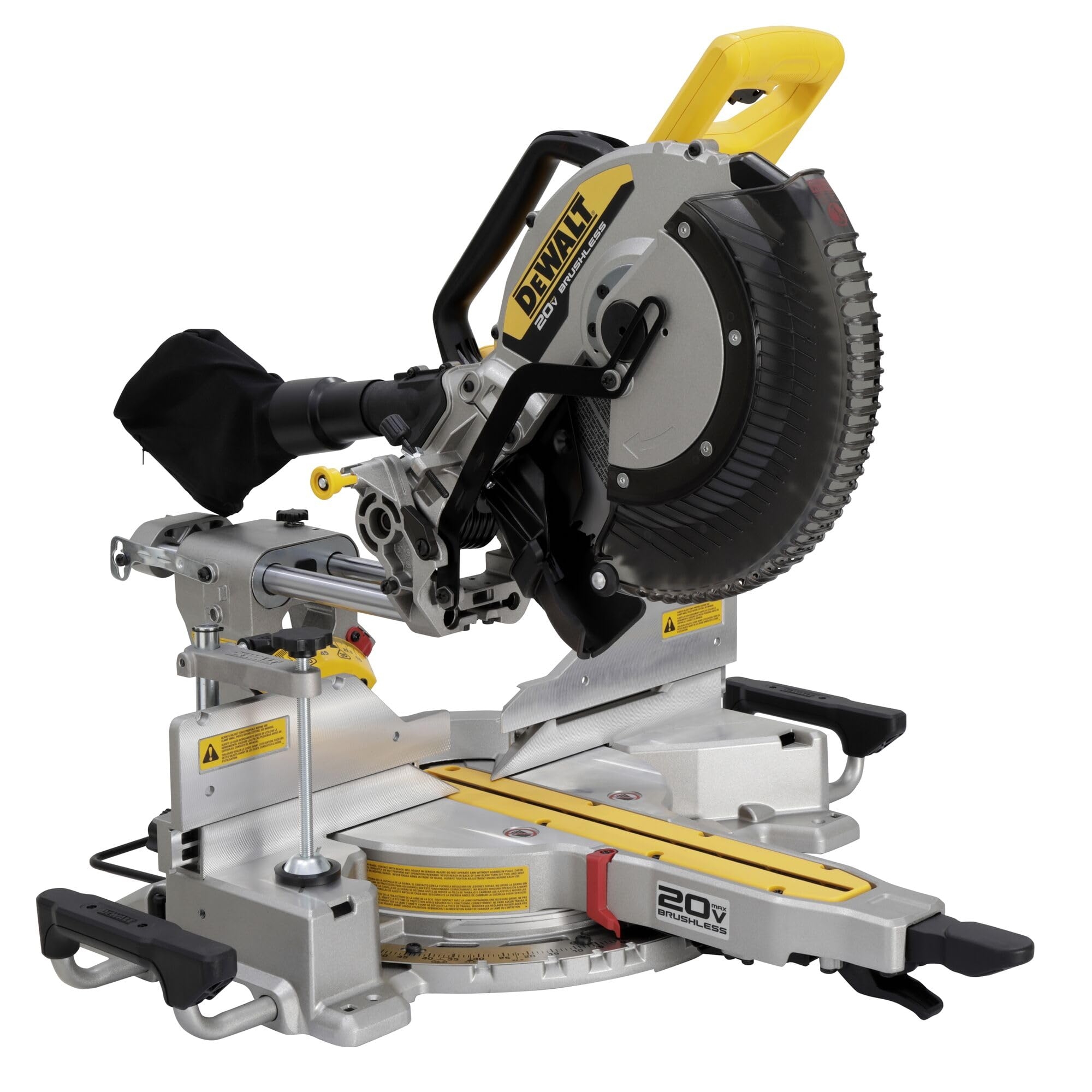 DEWALT 20V MAX XR 12 Inch Double Bevel Sliding Miter Saw Cordless Tool Only DCS785B Amazon