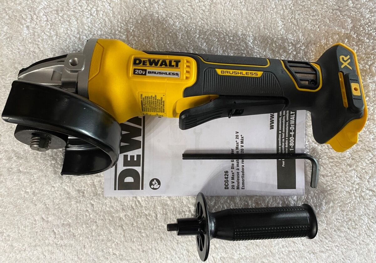 DeWalt 20V Max XR 4 1 2 In Angle Grinder DCG413B