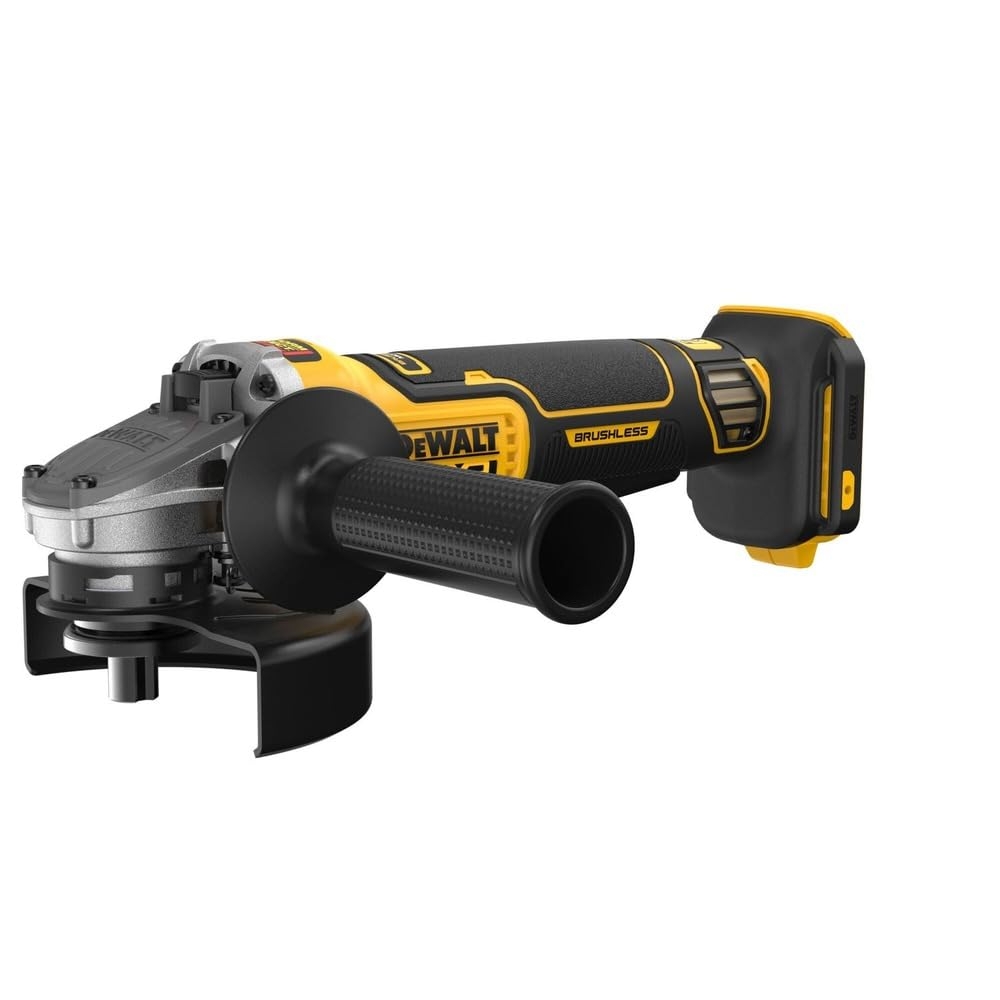 DEWALT 20V MAX XR Brushless Cordless 4 1 2 5 In Angle Grinder Tool Only DCG410B Amazon