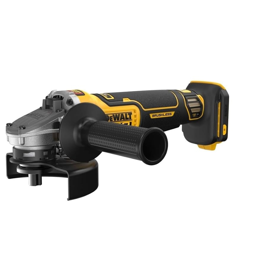 DEWALT 20V MAX XR Brushless Cordless 4 1 2 5 In Angle Grinder Tool Only DCG410B Amazon