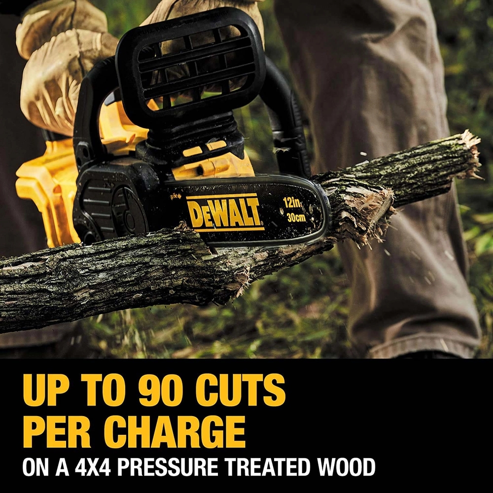 DeWALT 20V MAX XR Chainsaw Kit Runnings