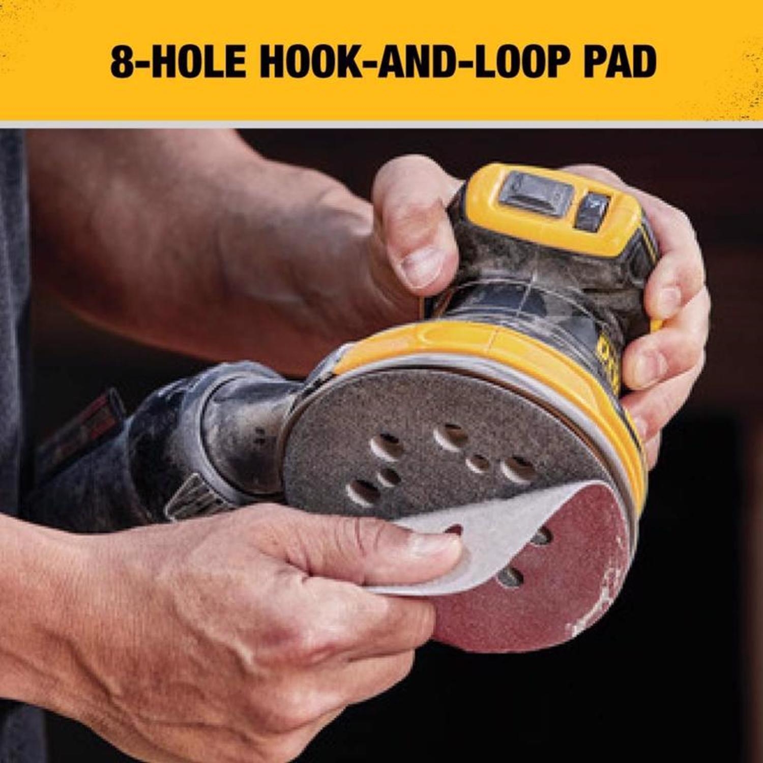 DeWalt 20V MAX XR Cordless 5 In Brushless Random Orbit Sander Tool Only
