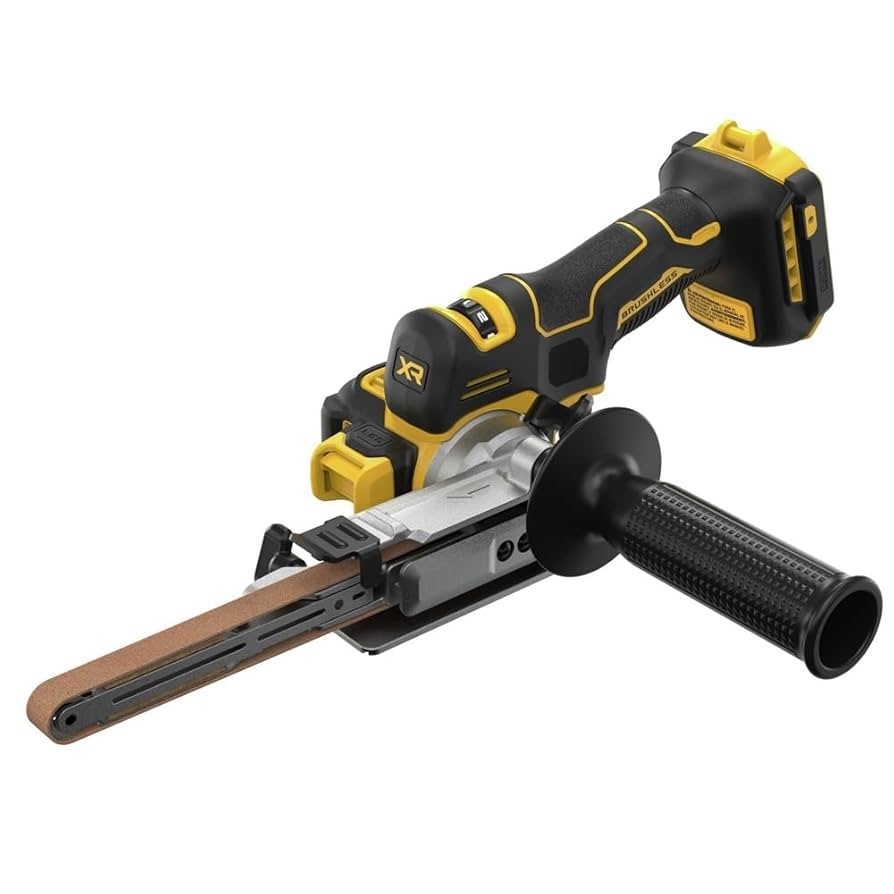 DEWALT 20V MAX XR Cordless Bandfile Power Tool Belt Sander Bare Tool Only DCM200B Amazon