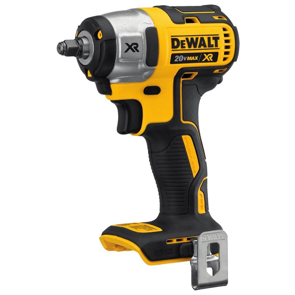DEWALT 20V MAX XR Cordless Brushless 3 8 In Compact Impact Wrench Tool Only DCF890B The Home Depot