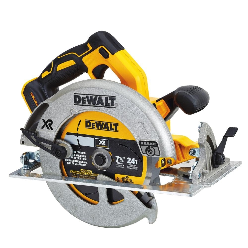 DEWALT 20V MAX XR Cordless Brushless 7 1 4 In Circular Saw Tool Only DCS570B The Home Depot