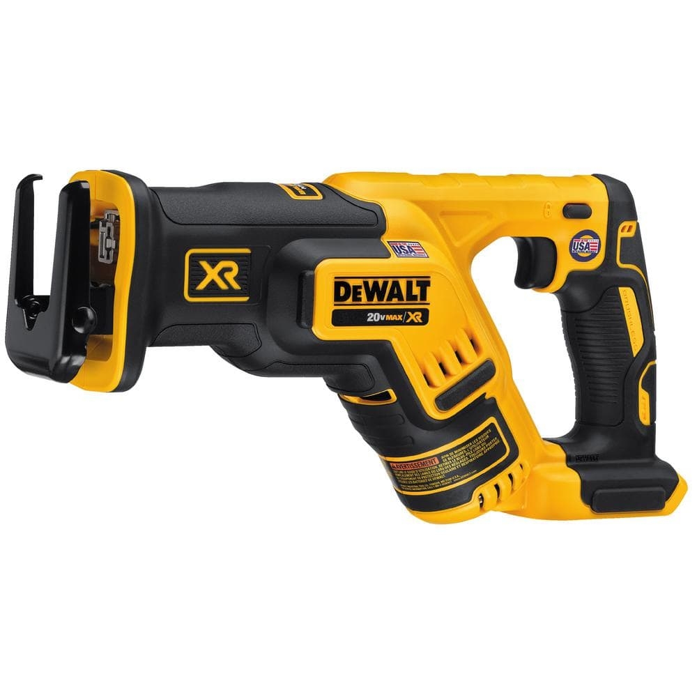 DEWALT 20V MAX XR Cordless Brushless Compact Reciprocating Saw Tool Only DCS367B The Home Depot
