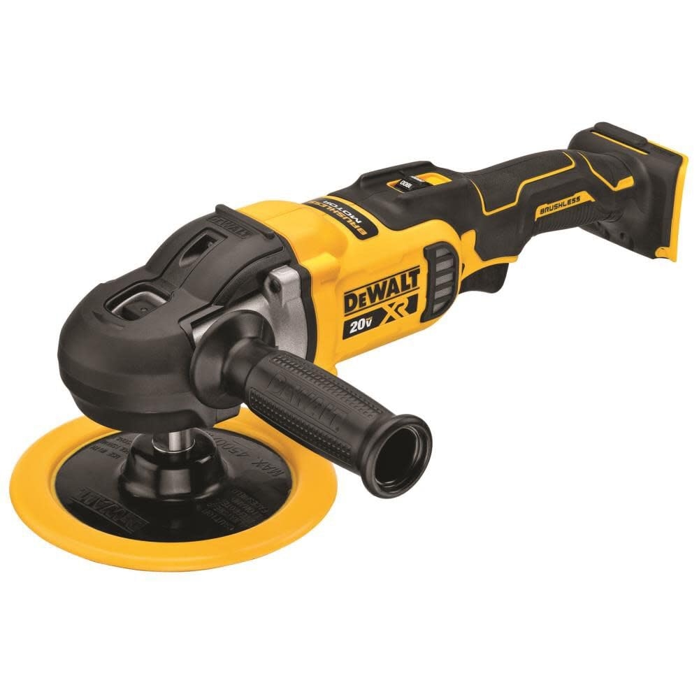 DEWALT 20V MAX XR Cordless Polisher Rotary Variable Speed 7 