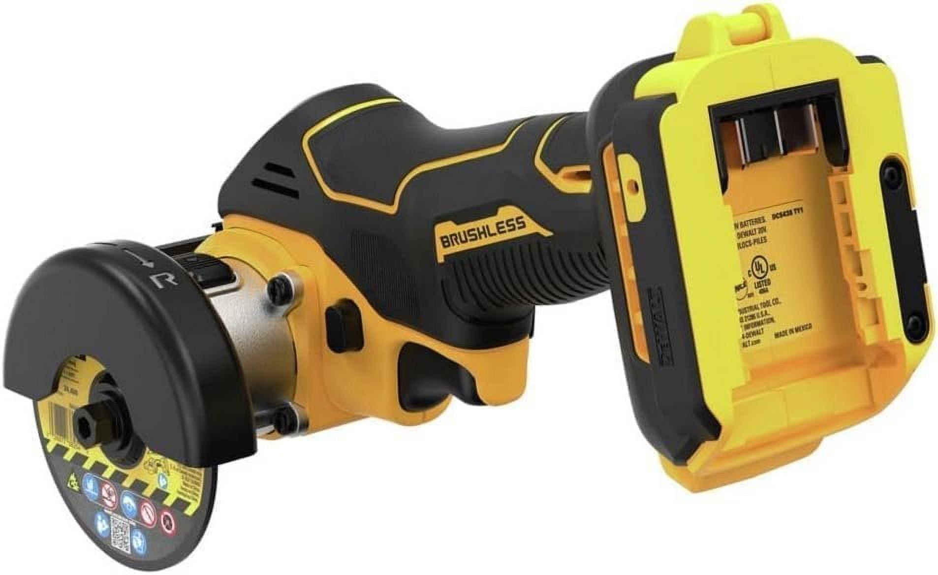 DEWALT 20V MAX XR Cut Off Tool Brushless And Compact Bare Tool Only DCS438B Walmart
