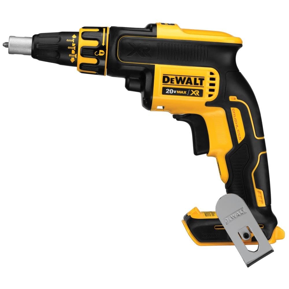 DEWALT 20V MAX XR Drywall Screw Gun Cordless 4 400 RPM LED Light Bare Tool Only DCF620B Amazon