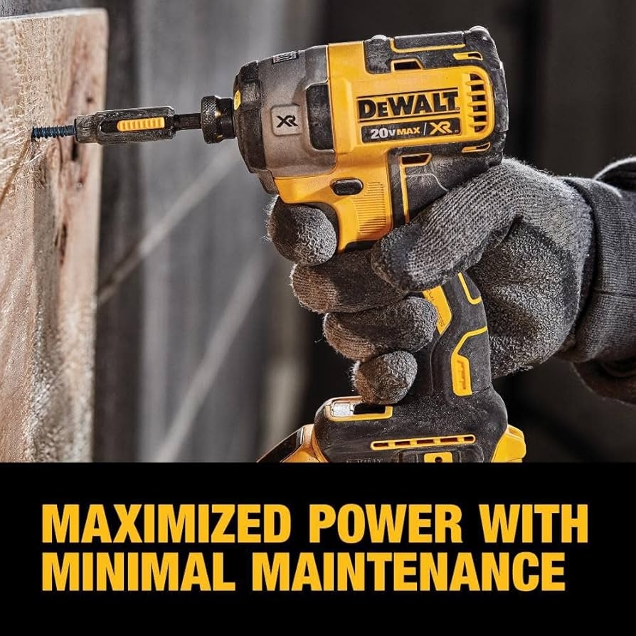 DEWALT 20V MAX XR Impact Driver Brushless 3 Speed 1 4 Inch Tool Only DCF887B Amazon