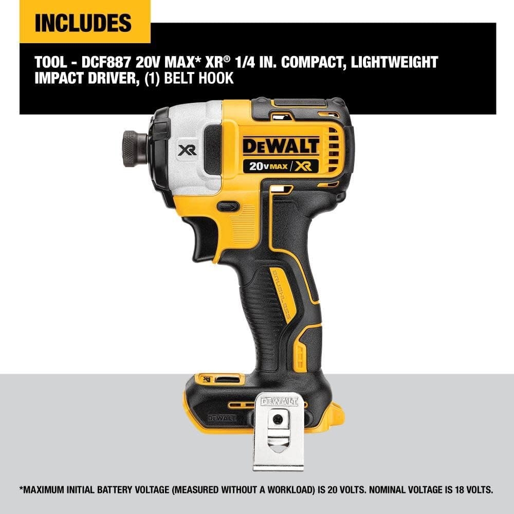 dewalt impact driver xr