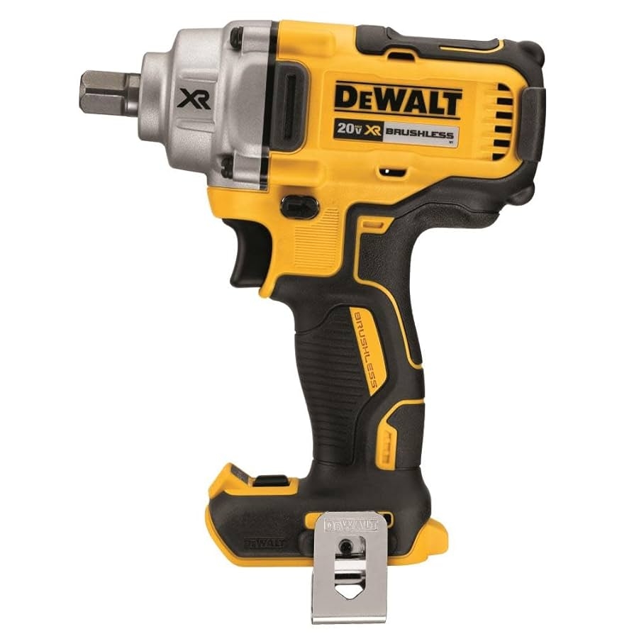 DEWALT 20V MAX XR Impact Wrench Cordless 1 2 Inch With Detent Pin Anvil 330 lbs Of Torque 3 100 IPM Bare Tool Only DCF894B Amazon