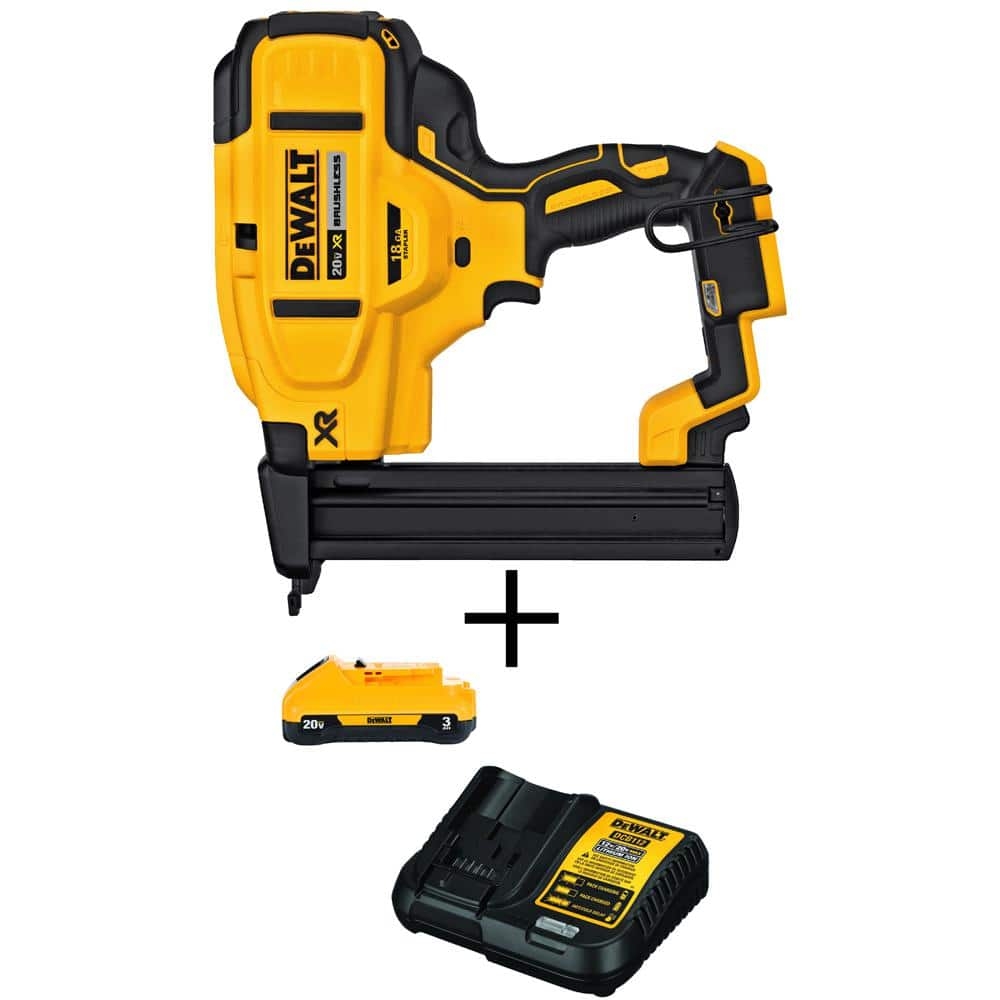 DeWalt 20V Max XR Lithium Ion 18 Gauge Cordless Narrow Crown