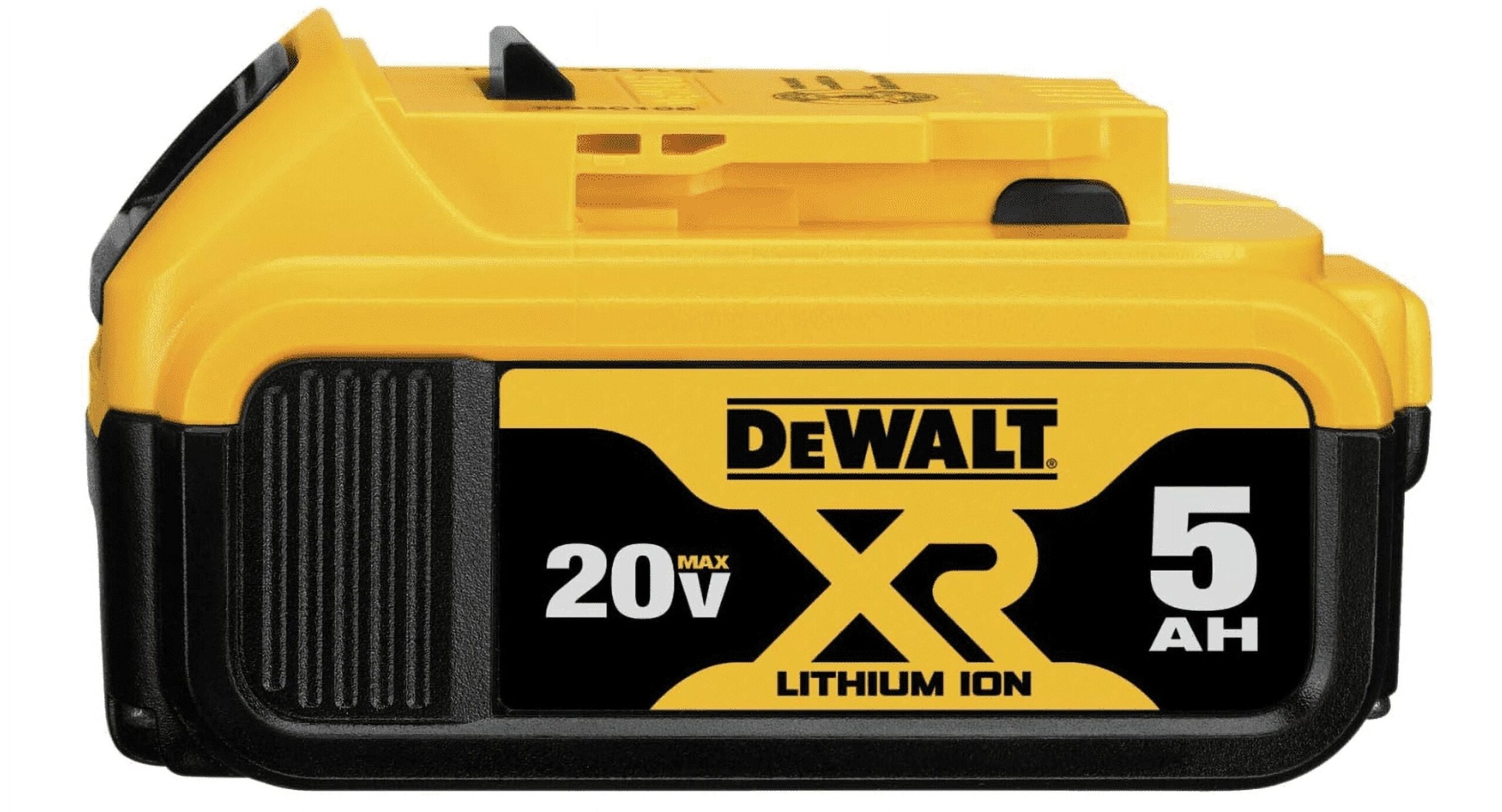 DEWALT 20V Max XR Lithium Ion Power Tools Battery 5 0 Ah 2 Pack DCB205 2 Walmart