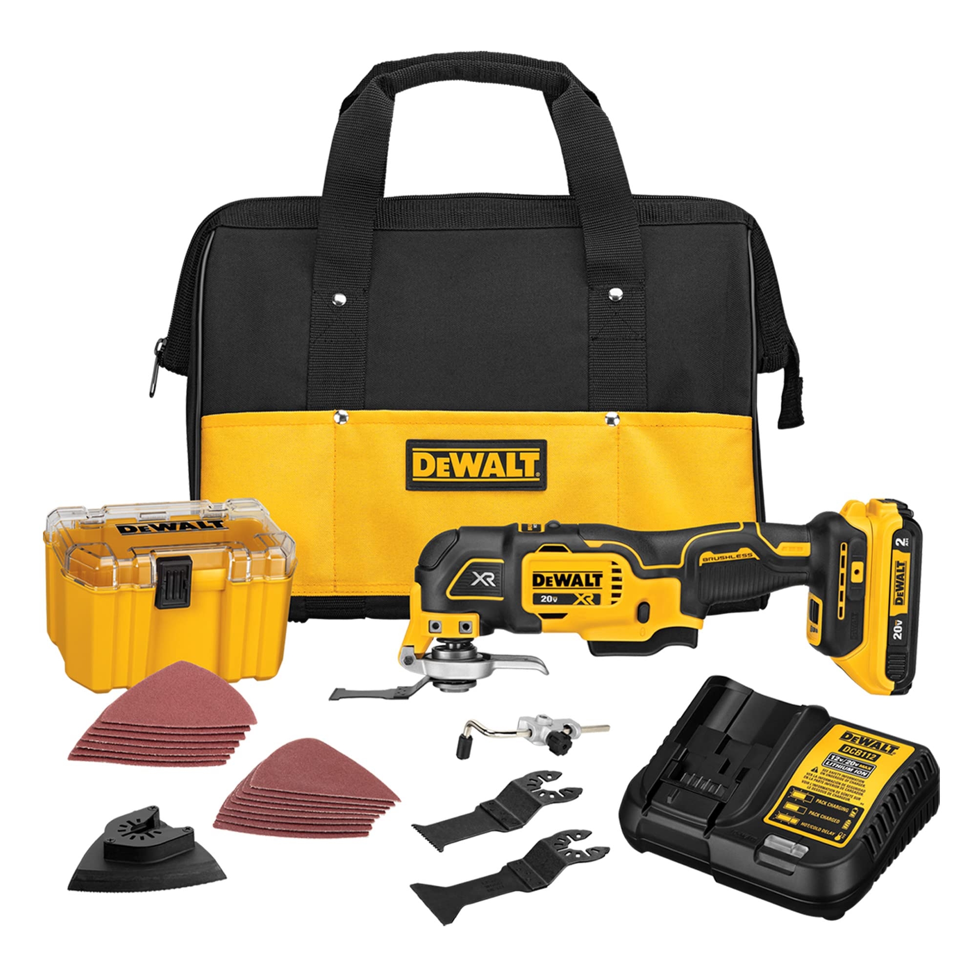 DEWALT 20V MAX XR Oscillating Multi Tool Kit Oscillating Tool 