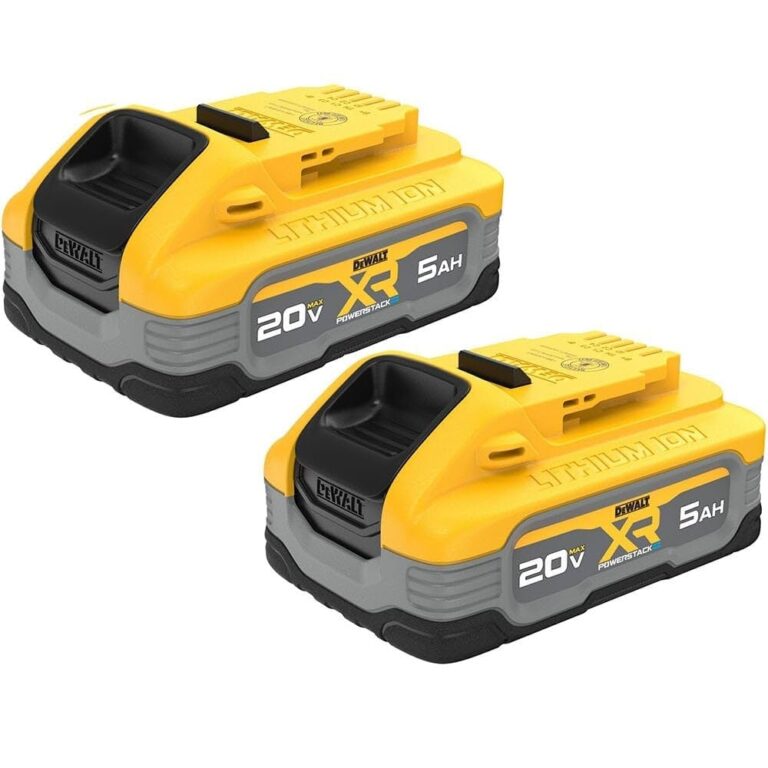 DEWALT 20V MAX XR POWERSTACK 5 Ah Lithium Ion Battery 2 Pack