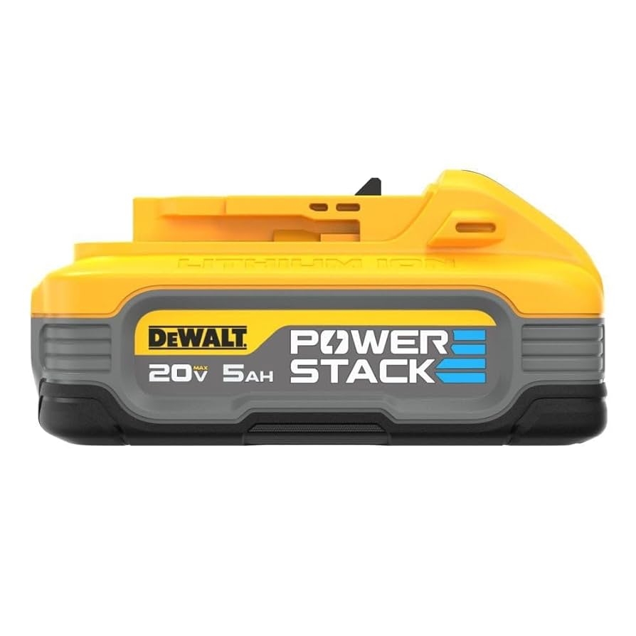 DEWALT 20V MAX XR POWERSTACK 5 Ah Lithium Ion Battery DCBP520 Amazon