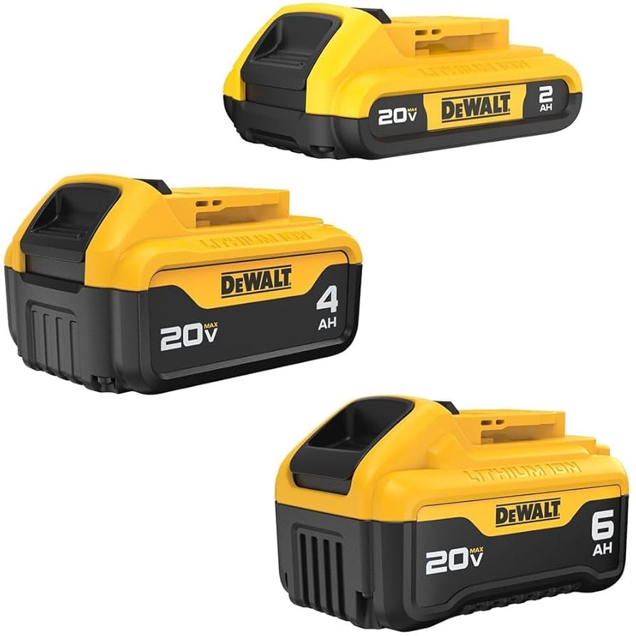 Dewalt 20V MAX XR Premium Lithium Ion 6 0Ah Battery 20V MAX XR 