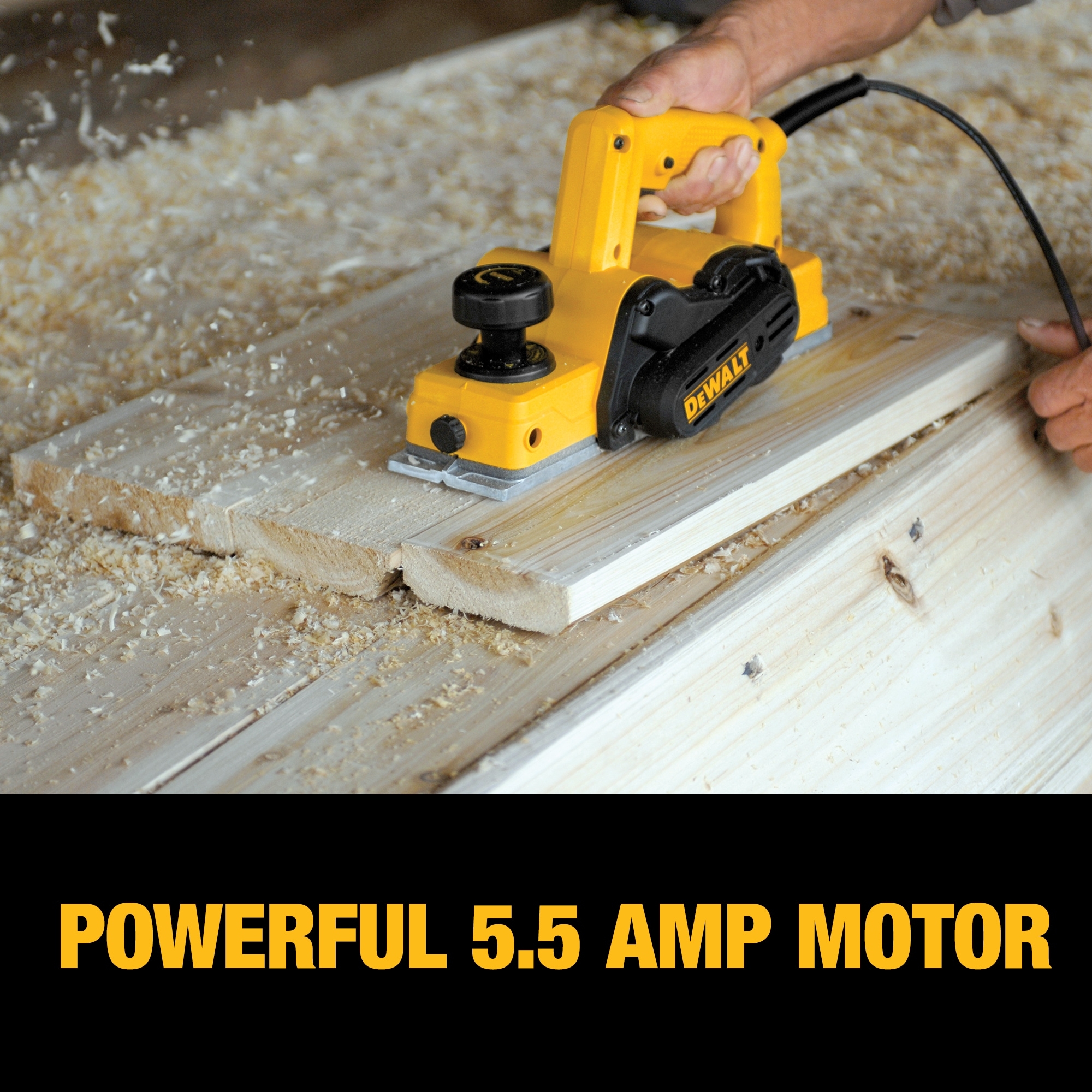 DEWALT 3 25 in W 5 5 Amp Handheld Planer D26676 At Lowes