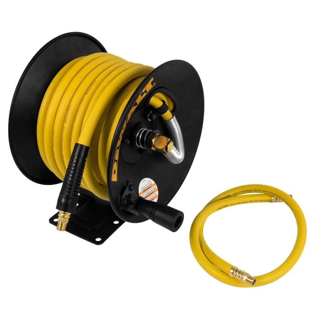 DEWALT 3 8 In X 50 Ft Manual Hose Reel DXCM024 0348 The Home Depot