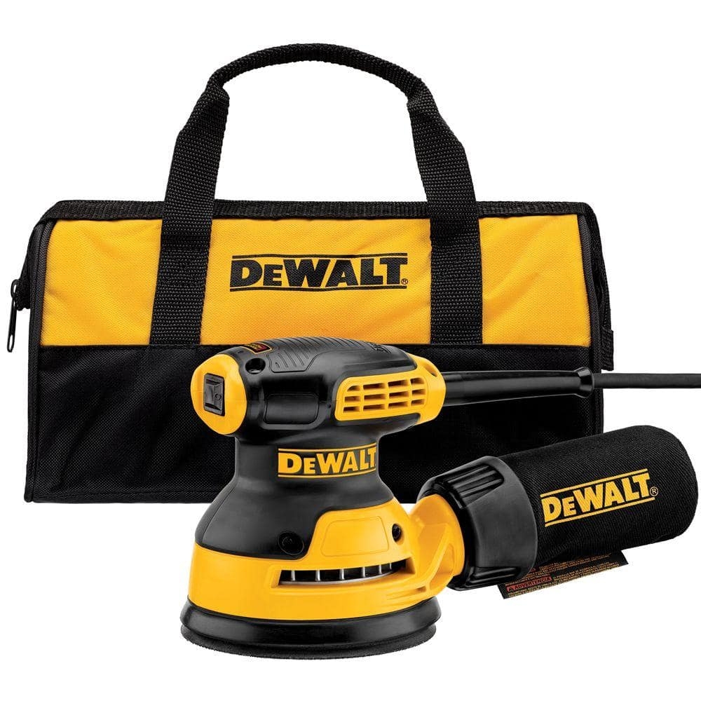 DEWALT 3 Amp Corded 5 In Random Orbital Hook And Loop Sander DWE6421K The Home Depot