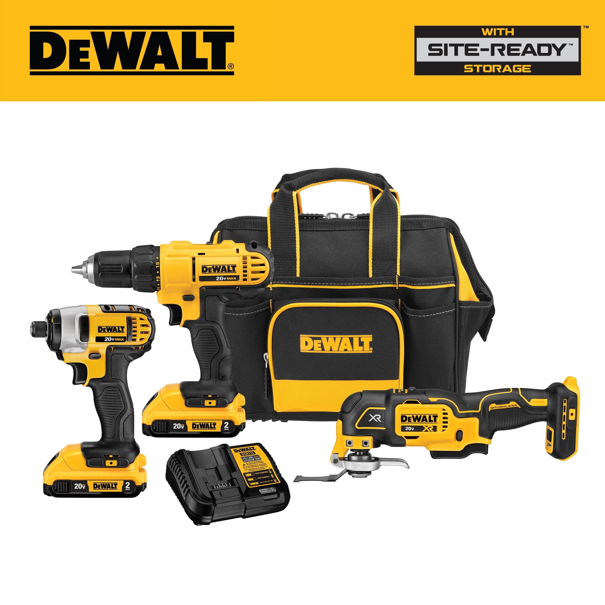 dewalt power drill set