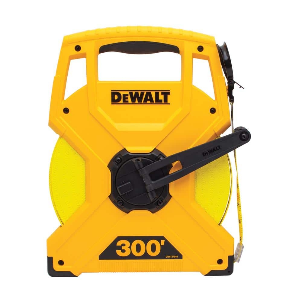 DEWALT 300 Ft Measuring Tape DWHT34049 The Home Depot