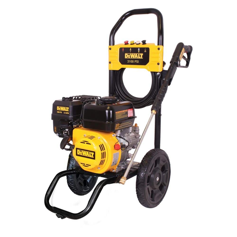 DEWALT 3100 PSI 2 3 GPM Cold Water Gas Pressure Washer With 163cc Engine DXPW61403 S The Home Depot