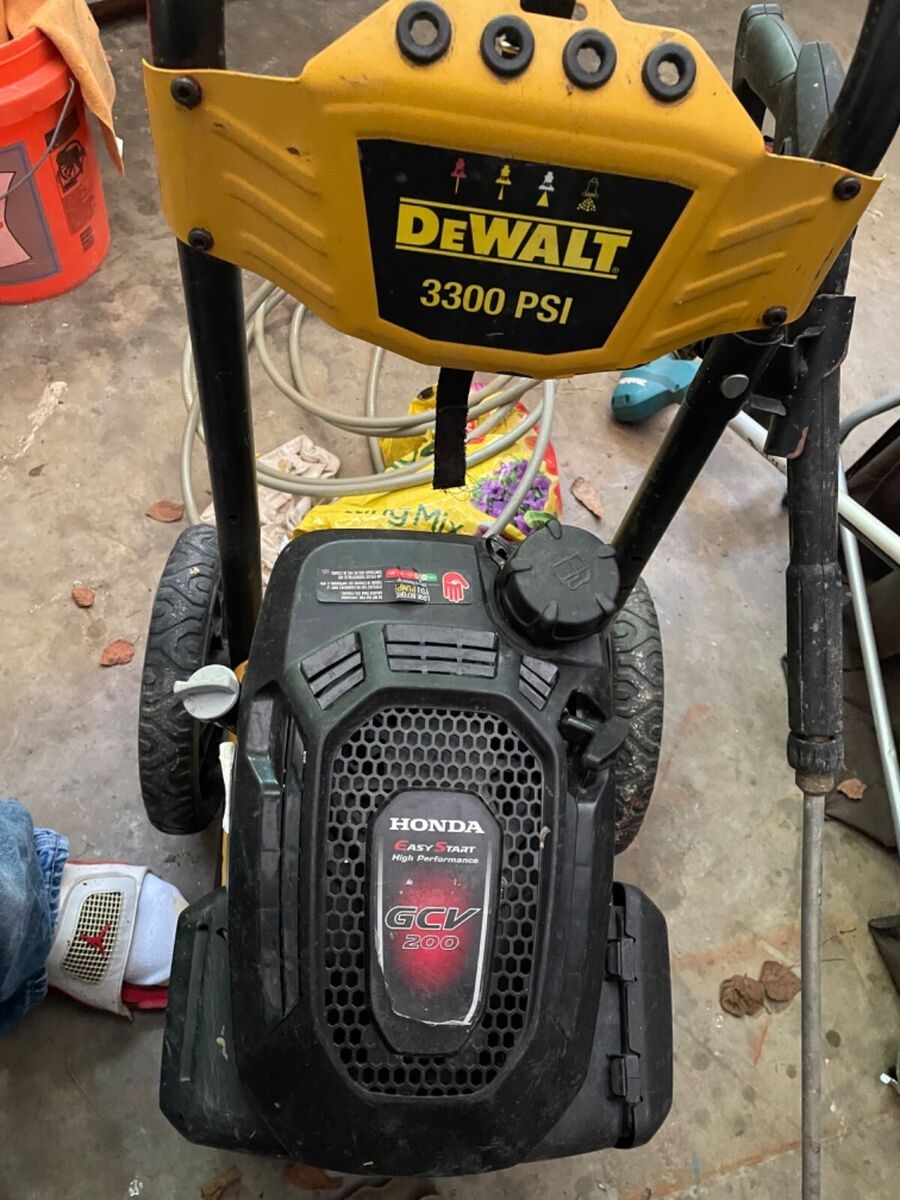 Dewalt 3300 Psi Pressure Washer With Soap Mixing Tank EBay