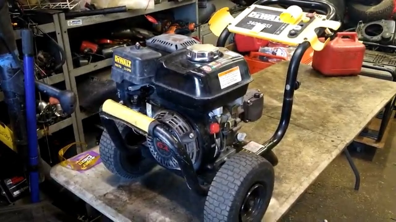 dewalt pressure problems