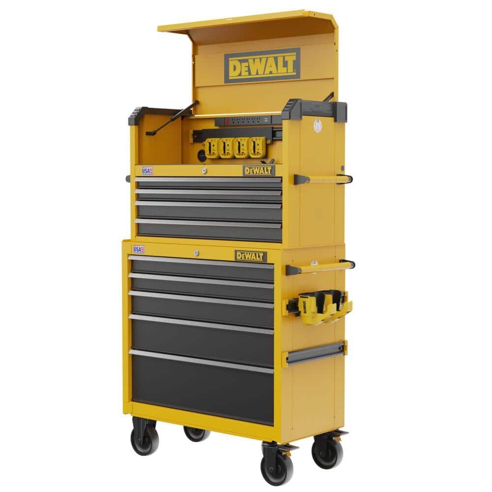 DEWALT 37 In 4 Drawer Tool Chest And 37 In 5 Drawer Tool Cabinet DWST37093 The Home Depot