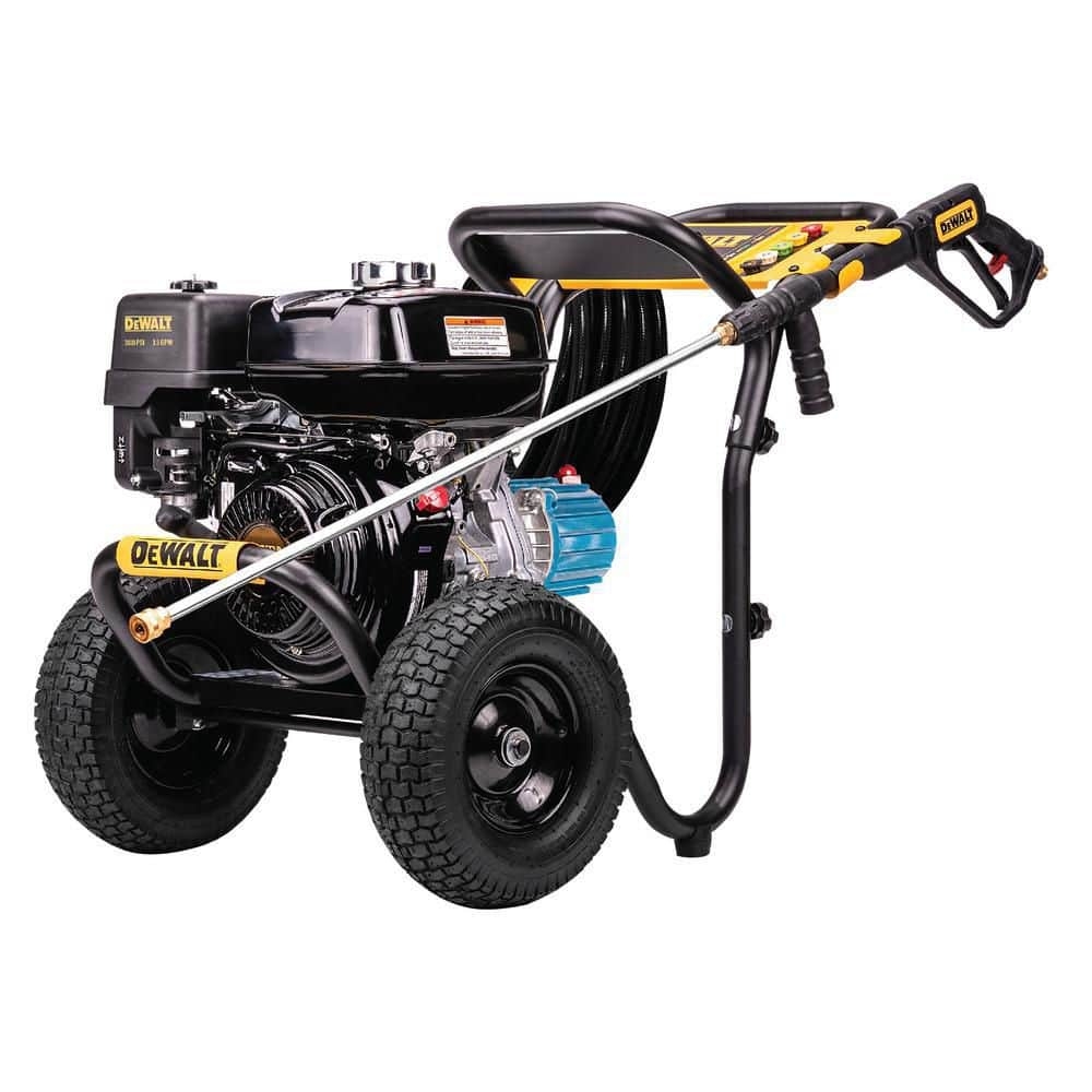 DEWALT 3800 PSI 3 5 GPM Cold Water Gas Pressure Washer With HONDA GX270 Engine DXPW60604 The Home Depot