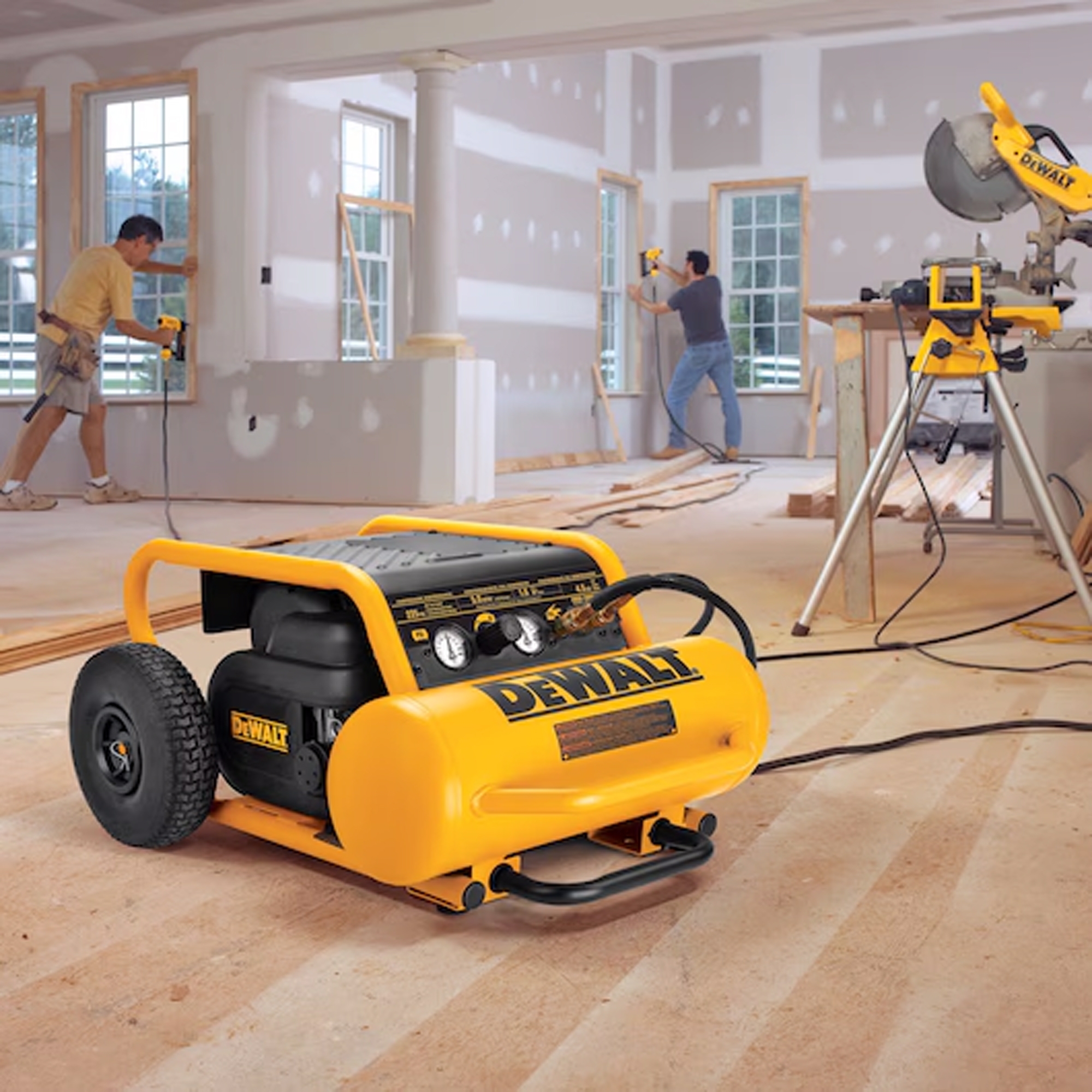 dewalt d55146 4.5-gallon air compressor