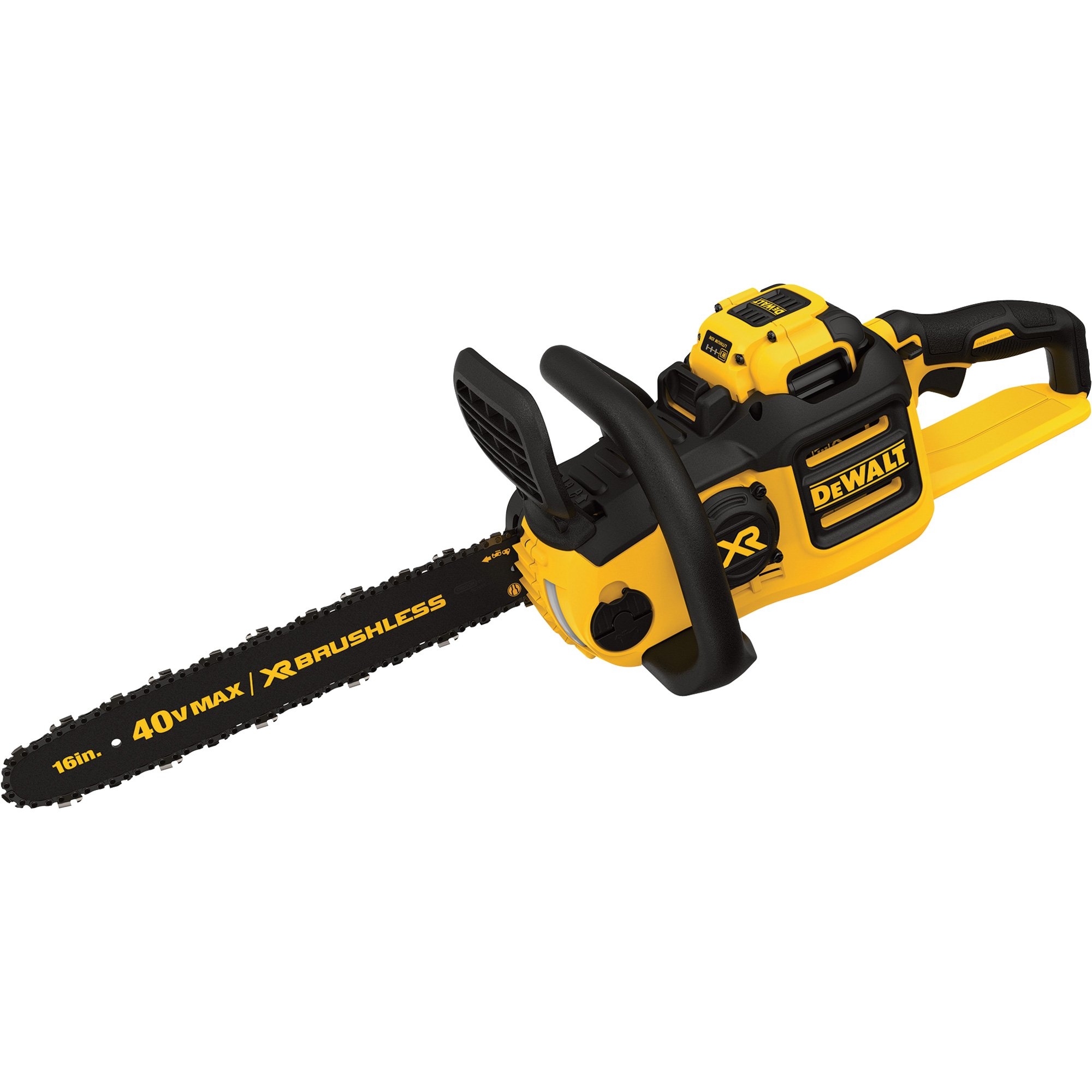 DEWALT 40V Max Li ion Cordless Chainsaw 16in Bar 6 0Ah Battery Model DCCS690H1 Northern Tool