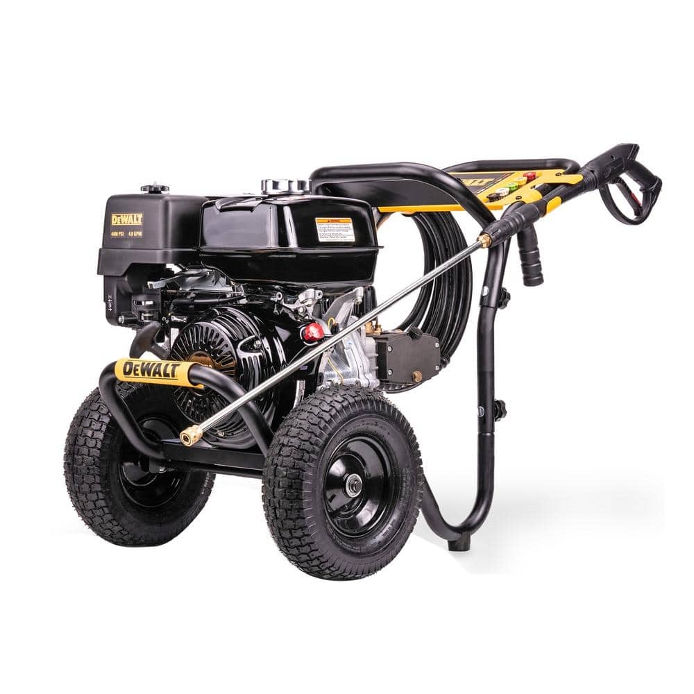 DEWALT 4400 PSI 4 0 GPM Cold Water Gas Pressure Washer Powered By 420 Cc Engine 61156 The Home Depot