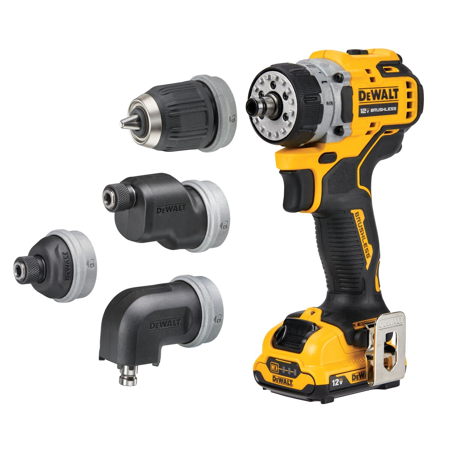 DeWALT 5 in 1 Interchangeable Chuck Drill Driver Tool Box Buzz Tool Box Buzz