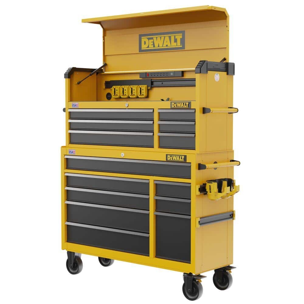 DeWalt 52 In 6 Drawer Tool Chest And 52 In 8 Drawer Tool Cabinet